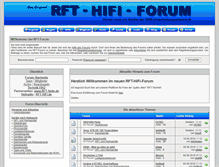 Tablet Screenshot of forum.rft-radio.de